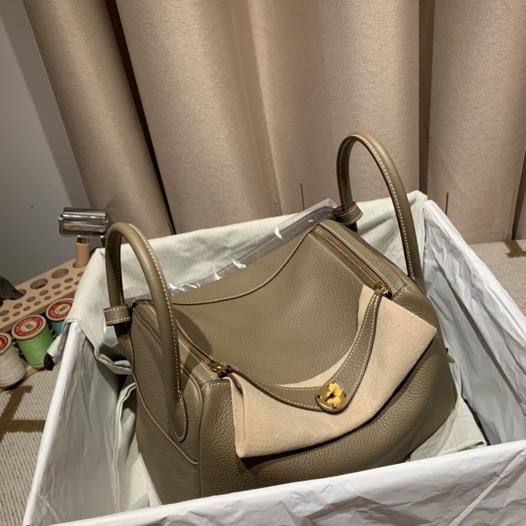 에르메스 린디백30 에토프 금장 끌레망스 가죽